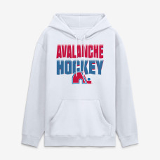 Colorado Avalanche White Hometown Graphic Hoodie