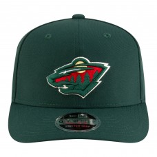 Бейсболка Minnesota Wild New Era Green 9SEVENTY Stretch-Snap
