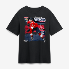 Футболка Florida Panthers Matthew Tkachuk Black Fresh Ice