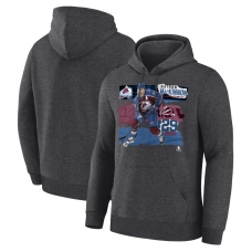 Colorado Avalanche Nathan MacKinnon Charcoal Fresh Ice Hoodie