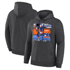 New York Islanders Matthew Schaefer Charcoal Fresh Ice Hoodie