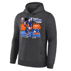 New York Islanders Matthew Schaefer Charcoal Fresh Ice Hoodie
