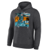 San Jose Sharks Macklin Celebrini Charcoal Fresh Ice Hoodie