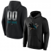 San Jose Sharks Macklin Celebrini Charcoal Fresh Ice Hoodie