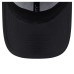 Бейсболка Boston Bruins New Era Black Blackout 39THIRTY Stretch