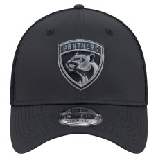 Бейсболка Florida Panthers New Era Black Blackout 39THIRTY Stretch Бейсболка Florida Panthers New Era Black Blackout 39THIRTY Stretch