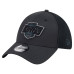 Бейсболка Los Angeles Kings New Era Black Blackout 39THIRTY Stretch