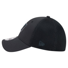 Джерси New Devils New Era Black Blackout 39THIRTY Stretch Hat