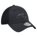 Бейсболка Washington Capitals New Era Black Blackout 39THIRTY Flex Fit