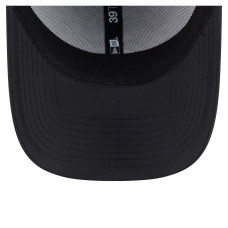 Бейсболка Washington Capitals New Era Black Blackout 39THIRTY Flex Fit