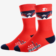 Носки Unisex Washington Capitals Starter Team Color Two-Stripe Crew Носки Unisex Washington Capitals Starter Team Color Two-Stripe Crew