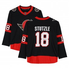 Tim Stutzle Ottawa Senators Autographed Fanatics Authentic Black Fanatics Breakaway Jersey