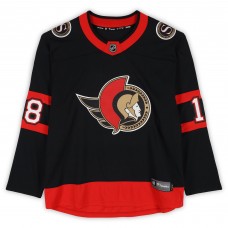 Tim Stutzle Ottawa Senators Autographed Fanatics Authentic Black Fanatics Breakaway Jersey