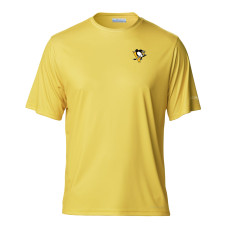 Футболка Pittsburgh Penguins Columbia PFG Gold Terminal Tackle Omni-Shade