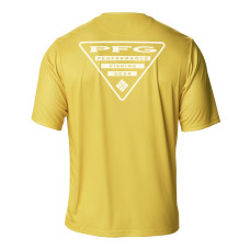 Футболка Pittsburgh Penguins Columbia PFG Gold Terminal Tackle Omni-Shade