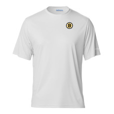 Футболка Boston Bruins Columbia PFG White Terminal Tackle Omni-Shade