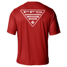 Футболка Florida Panthers Columbia PFG Red Terminal Tackle Omni-Shade Футболка Florida Panthers Columbia PFG Red Terminal Tackle Omni-Shade