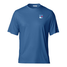 Футболка New York Rangers Columbia PFG Blue Terminal Tackle Omni-Shade