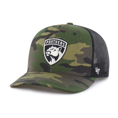 Бейсболка Florida Panthers 47 Camo Trucker