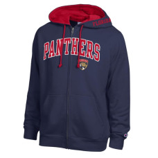 Толстовка Florida Panthers Champion Navy Full-Zip Толстовка Florida Panthers Champion Navy Full-Zip
