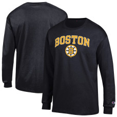 Футболка Boston Bruins Champion Black Jersey Long-Sleeve