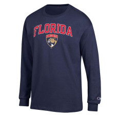 Футболка Florida Panthers Champion Navy Jersey Long-Sleeve Футболка Florida Panthers Champion Navy Jersey Long-Sleeve