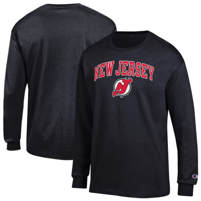 Футболка New Jersey Devils Champion Black Jersey Long-Sleeve