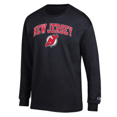 Футболка New Jersey Devils Champion Black Jersey Long-Sleeve Футболка New Jersey Devils Champion Black Jersey Long-Sleeve