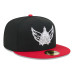 Бейсболка Washington Capitals New Era Black/Red City Icon Stitched Overlay 59FIFTY