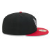Бейсболка Washington Capitals New Era Black/Red City Icon Stitched Overlay 59FIFTY