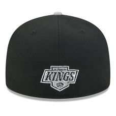 Бейсболка Los Angeles Kings New Era Black/Gray City Icon Stitched Overlay 59FIFTY Бейсболка Los Angeles Kings New Era Black/Gray City Icon Stitched Overlay 59FIFTY