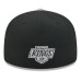 Бейсболка Los Angeles Kings New Era Black/Gray City Icon Stitched Overlay 59FIFTY
