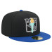 Бейсболка New York Rangers New Era Black/Blue City Icon Stitched Overlay 59FIFTY
