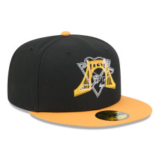 Бейсболка Pittsburgh Penguins New Era Black/Gold City Icon Stitched Overlay 59FIFTY