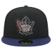 Бейсболка Toronto Maple Leafs New Era City Icon Stitched Overlay 59FIFTY - Black/Blue