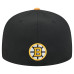 Бейсболка Boston Bruins New Era Black/Gold City Icon Stitched Overlay 59FIFTY