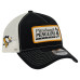 Бейсболка Pittsburgh Penguins New Era Black/White Skater Patch A-Frame 9FORTY Adjustable