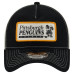 Бейсболка Pittsburgh Penguins New Era Black/White Skater Patch A-Frame 9FORTY Adjustable