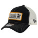 Бейсболка Pittsburgh Penguins New Era Black/White Skater Patch A-Frame 9FORTY Adjustable