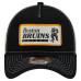 Бейсболка Boston Bruins New Era Black/White Skater Patch A-Frame 9FORTY Adjustable