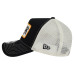 Бейсболка Boston Bruins New Era Black/White Skater Patch A-Frame 9FORTY Adjustable