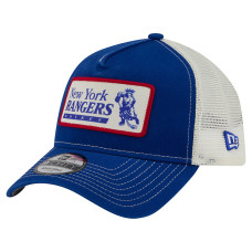 Бейсболка New York Rangers New Era Blue/White Skater Patch A-Frame 9FORTY Adjustable Бейсболка New York Rangers New Era Blue/White Skater Patch A-Frame 9FORTY Adjustable