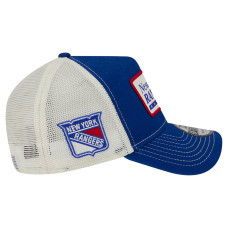 Бейсболка New York Rangers New Era Blue/White Skater Patch A-Frame 9FORTY Adjustable Бейсболка New York Rangers New Era Blue/White Skater Patch A-Frame 9FORTY Adjustable