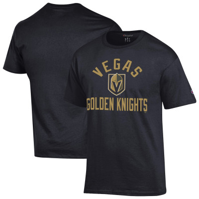 Футболка Vegas Golden Knights Champion Black Primary Logo Jersey