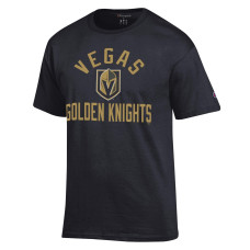 Футболка Vegas Golden Knights Champion Black Primary Logo Jersey Футболка Vegas Golden Knights Champion Black Primary Logo Jersey