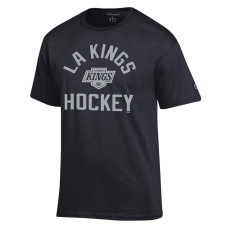 Футболка Los Angeles Kings Champion Black Primary Logo Jersey Футболка Los Angeles Kings Champion Black Primary Logo Jersey