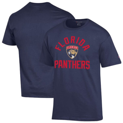 Футболка Florida Panthers Champion Navy Primary Logo Jersey