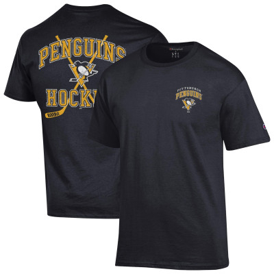 Футболка Pittsburgh Penguins Champion Black Stick With It Jersey