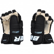 Kevin Stenlund Utah Mammoth Fanatics Authentic Game-Used Black Bauer Gloves from the 2025-26 NHL Season - NF70442996-97