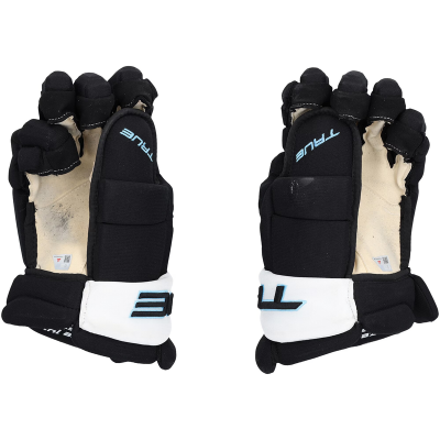 Jack McBain Utah Mammoth Fanatics Authentic Game-Used Black True Gloves from the 2025-26 NHL Season - NF70443010-11